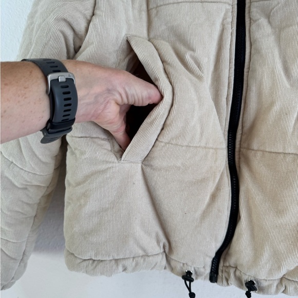 PRINCESS POLLY Corduroy Puffy Bomber Jacket - Picture 4 of 14